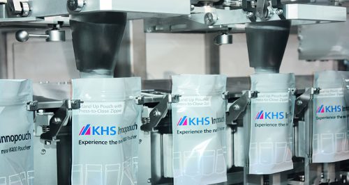 Llenado, sellado y corte de bolsas